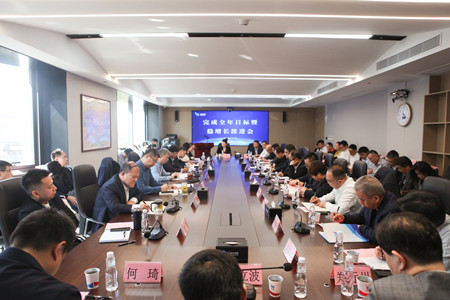 陜外集團召開完成全年目標(biāo)暨穩(wěn)增長推進會